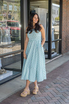 Vestido  con detalle de corsé