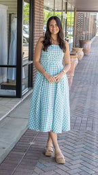 Vestido  con detalle de corsé