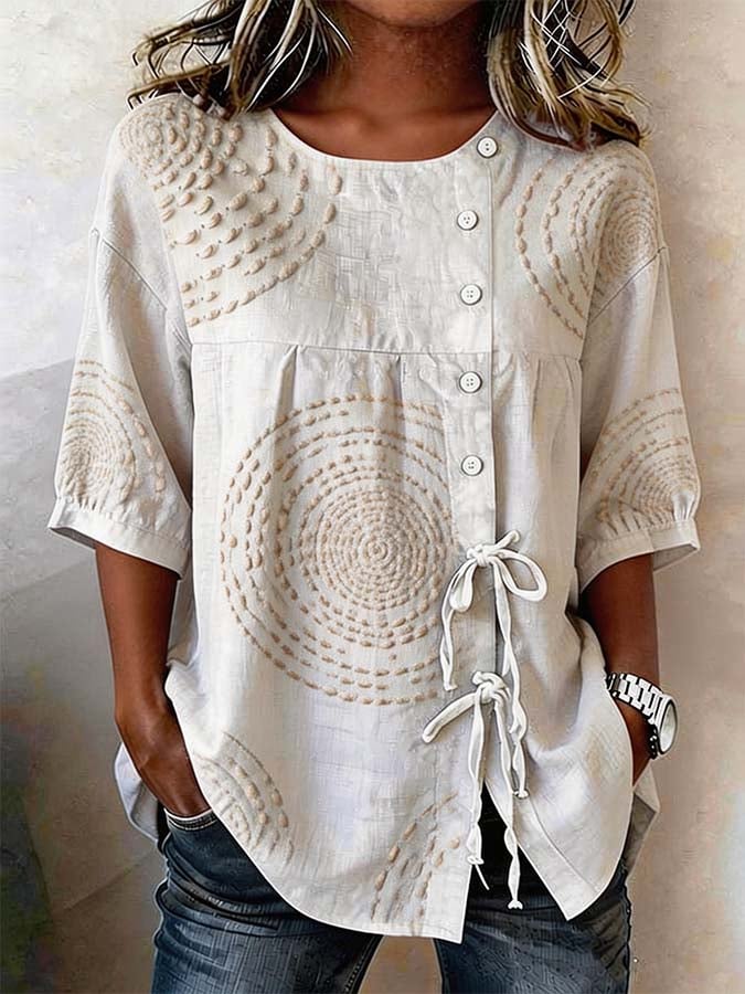 Mika cortez; Blusa casual, elegante y cómoda para cualquier ocasión