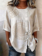 Mika cortez; Blusa casual, elegante y cómoda para cualquier ocasión
