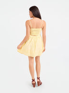 Vestido mini bordado Beachglass