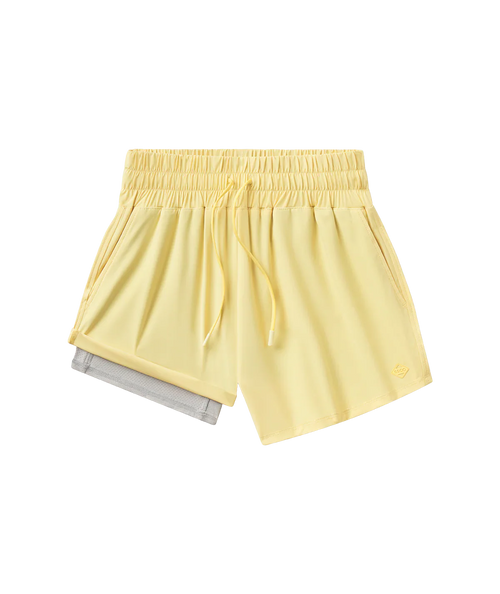 Bermudas híbridos forrados para mujer